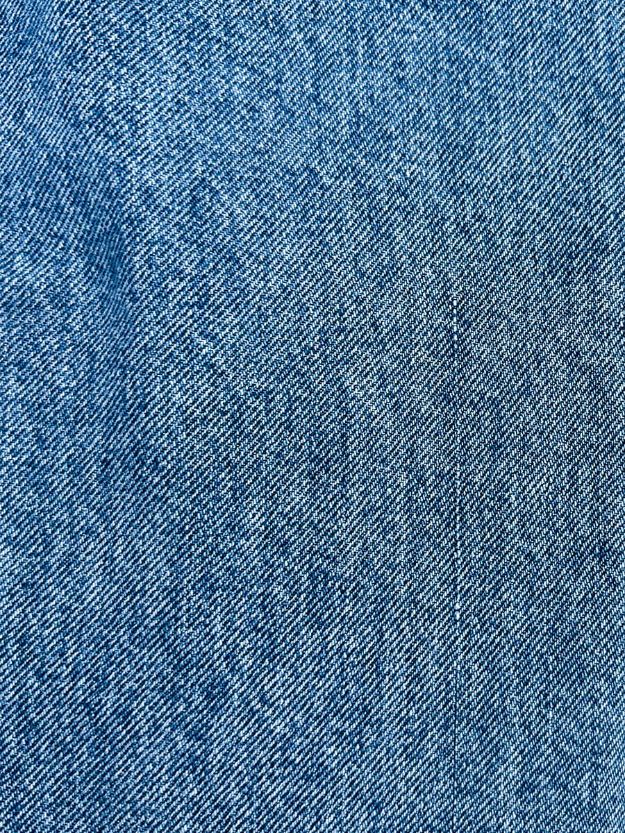 Джинси з подвійним поясом синього кольору МОМ 3